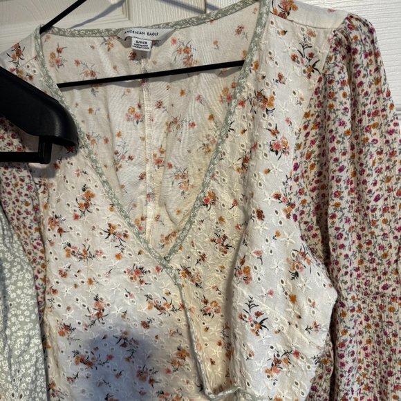 American Eagle floral matching set, size S - Picture 3 of 5